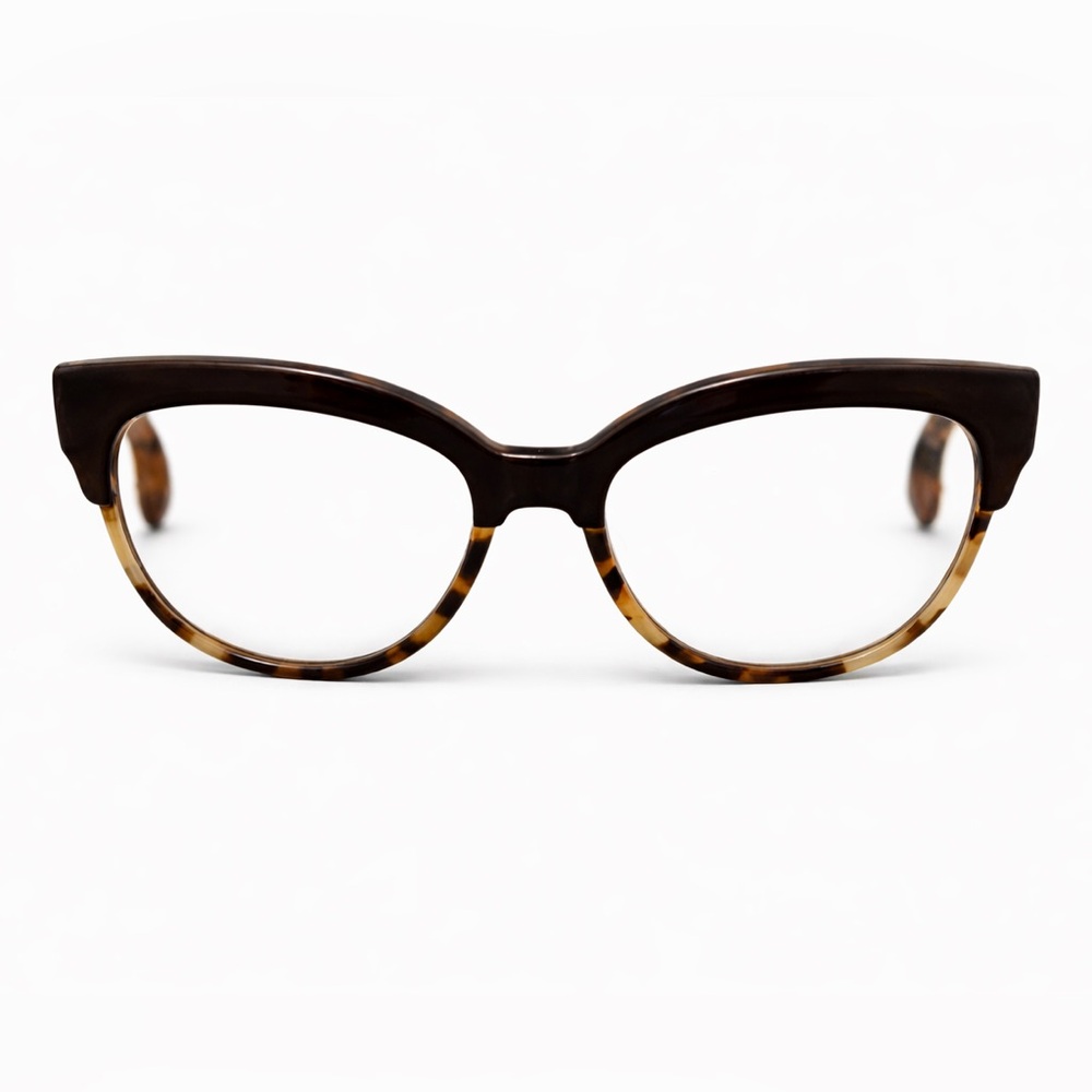 Prada Tortoiseshell Cat-Eye Women's Glasses Brown & Honey